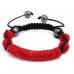 Beautiful New Crystal Tube Shamballa Bracelet In Ten Different Colours